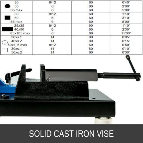 Metallbandsäge 1000W Schneiden von Holz Metall Glas Kunststoff Jcbs-850000000001v2