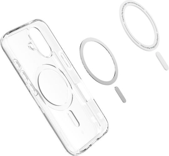 Caseology Back Cover Silicone / Plastic Transparent (iPhone 16)