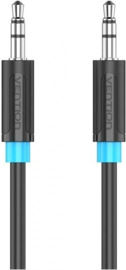 Vention Καλώδιο Ήχου 3.5mm male - 3.5mm male Μαύρο 0.8m VAS-A65-B080