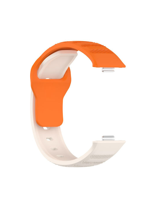 Curea Silicon Portocaliu (Ceas Huawei Fit 3)