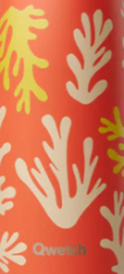 Qwetch Μπουκάλι Θερμός Ανοξείδωτο 500ml Coral
