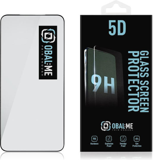 Obal:Me 5D Tempered Glass Μαύρο (Galaxy S24+)
