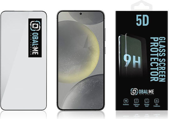 Obal:Me 5D Tempered Glass Μαύρο (Galaxy S24+)