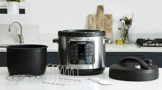 Crock-Pot Мултикукър 1400W с Капацитет 5.6лт Сребрист