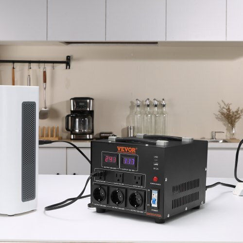 Transformator de tensiune Vevor 5000W pentru sarcini grele, certificat CE Dyzhq110v230vqlpqv2