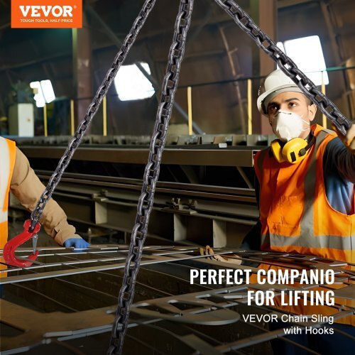 4-Strang Hebekette 3/8" x 10' Vevor G80 Haken 18400 lbs Dgdlhhmgfh1jvnvoqv0