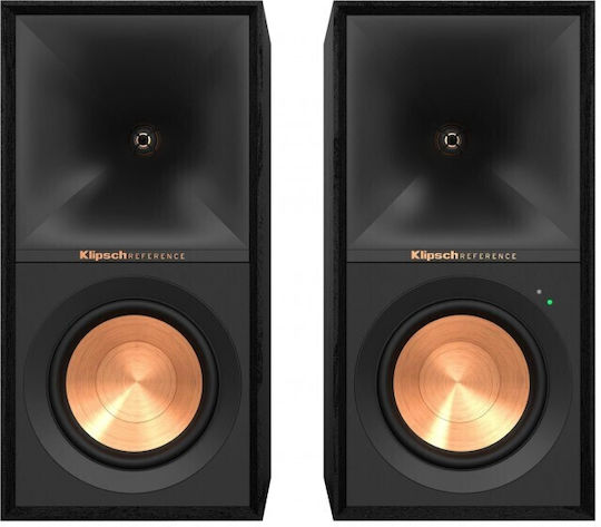 Klipsch R-50PM Αυτοενισχυόμενα Ηχεία με Bluetooth 120W (Ζεύγος) Μαύρα