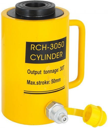 30t Hydraulic Hollow Piston Cylinder 50mm Heavy Duty Qjd30t50mmkxyy001v0