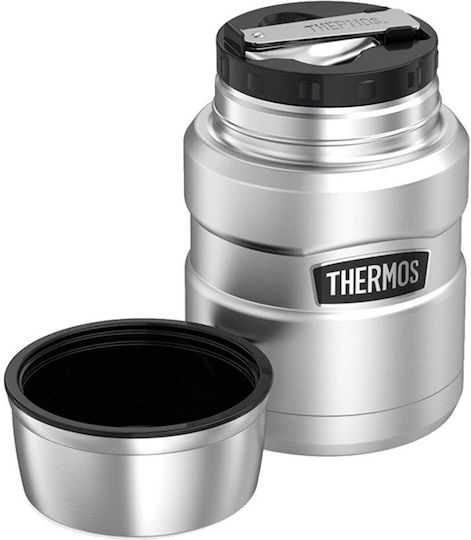 Thermos Lunchbox Isolierte Lunchbox Inox Gray 470ml 1Stück