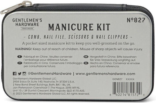 Gentlemen's Hardware Set manichiură / pedichiură