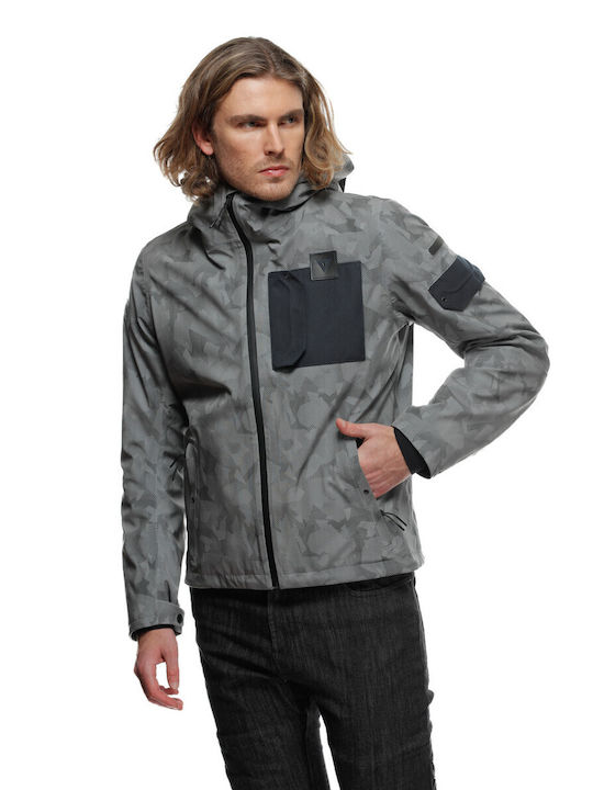 Dainese Corso Absoluteshell Pro Men's Motorcycle Jacket 4 Seasons Waterproof Griffin Camo Lines