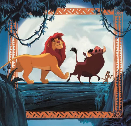 Disney Lion King 3 Puzzle 48p Set