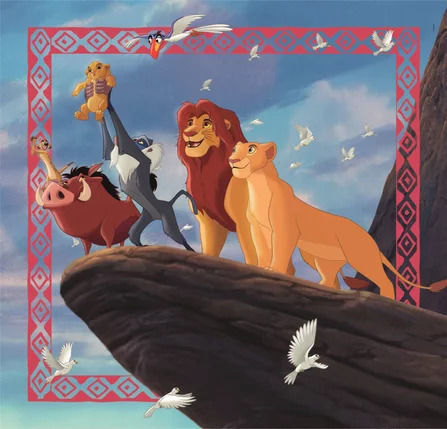 Disney Lion King 3 Puzzle 48p Set