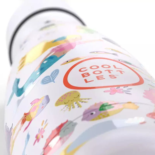 Cool Bottles Thermos Bottle Stainless Steel 350ml Mermaids