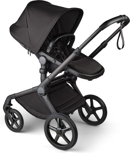 Bugaboo Fox 5 Ρυθμιζόμενο Καρότσι 2 σε 1 Kατάλληλο για Nεογέννητο Black Moonlight