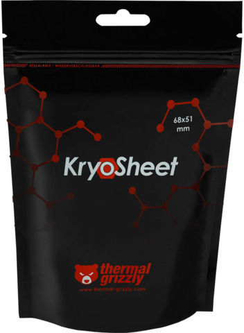 Thermal Grizzly Pad Kryosheet 68x51 Mm Черен