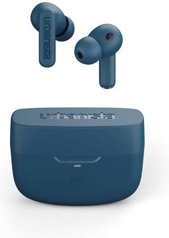 Urbanista Atlanta In-ear Bluetooth Handsfree Ακουστικά με Αντοχή στον Ιδρώτα και Θήκη Φόρτισης Midnight Black