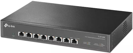TP-LINK TL-SX1008 v3 Unverwaltet L2 Switch mit 8 Ports Gigabit (10Gbps) Ethernet