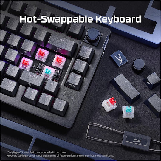 HyperX Alloy Rise 75 Wireless Gaming Mechanical Keyboard with RGB lighting (English US)