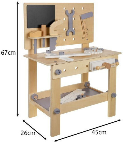 Kruzzel Kids Workbench made of Wood