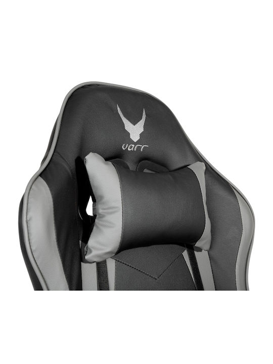 Platinet Varr Zolder Καρέκλα Gaming Δερματίνης Μαύρο / Γκρι