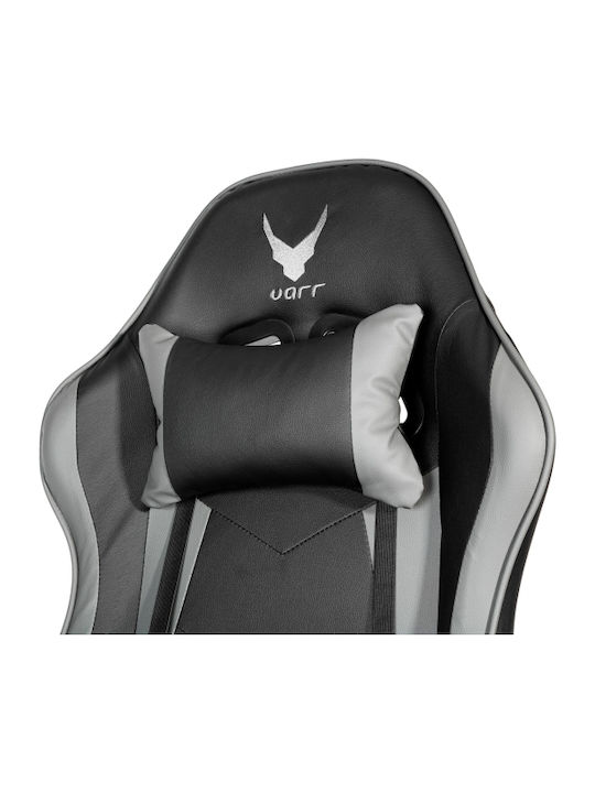 Platinet Varr Zolder Καρέκλα Gaming Δερματίνης Μαύρο / Γκρι