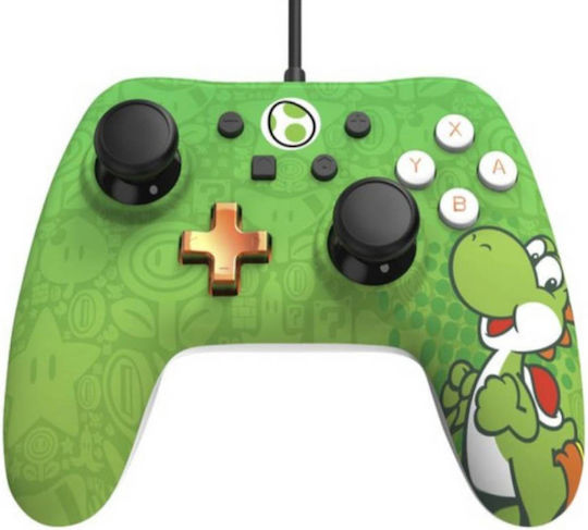PowerA Gamepad Cu Fir Pentru Switch Yoshi