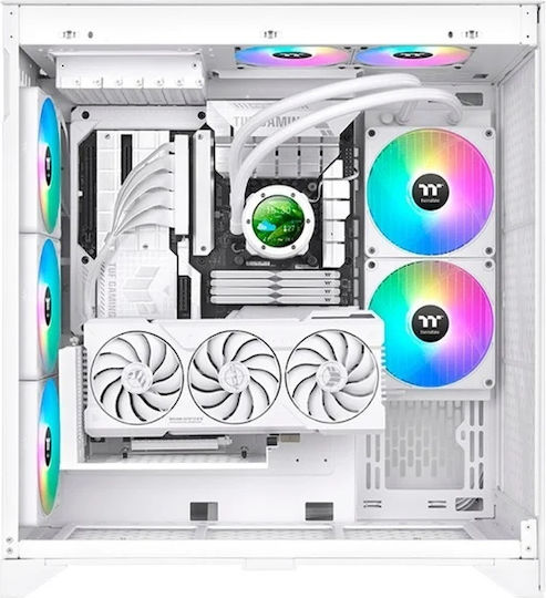 Thermaltake TH280 Ultra EX Snow Edition v2 Υδρόψυξη AIO CPU με 2 Ανεμιστήρες 120mm και ARGB Φωτισμό Λευκή