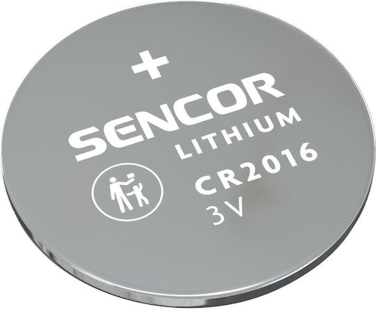 Sencor Batterie Lithium für Uhren CR2016 1.55V 1Stück