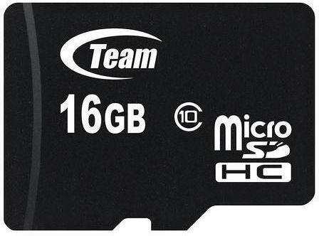 TeamGroup 500x microSDHC 16GB U1 UHS-I 80MB/s με αντάπτορα