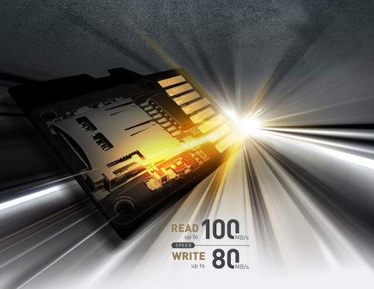 Silicon Power V30 microSDXC 128GB U3 V30 UHS-I 100MB/s With Adapter