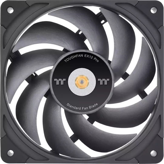 Thermaltake ToughFan EX12 Pro Case Fan 120mm Max 500rpm Max 70.8cfm Connection 4-Pin Molex Red LED 3pcs