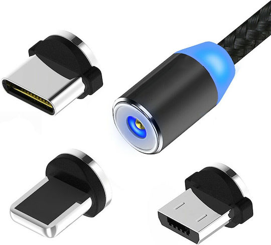X-cable Magnetic / Braided USB to Type-C / micro USB Cable