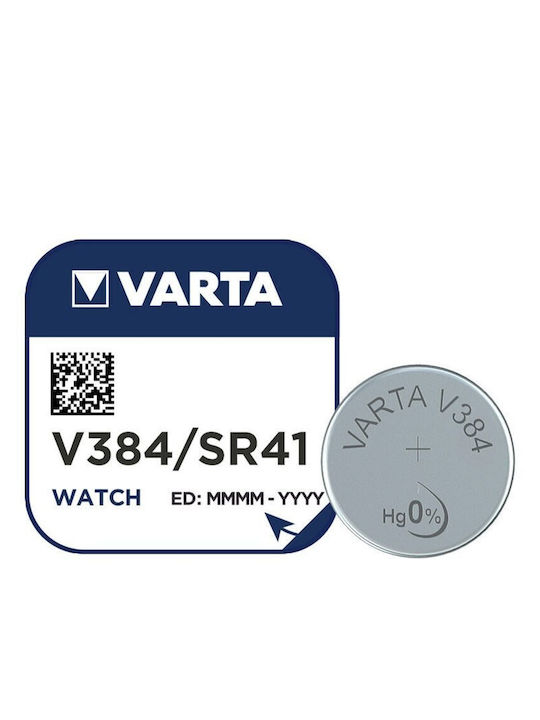 Varta Ag3 Lr41 V384 Silberoxid-Batterie