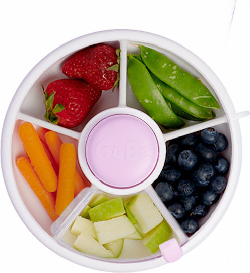 GoBe Baby Food Bowl made of Plastic Purple