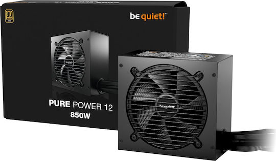 Be Quiet Pure Power 12 850W Black Computer Power Supply Full Wired 80 Plus Gold