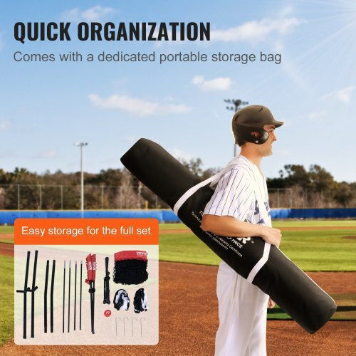 Vevor Baseball Training Net 7x7 Ft Portable Frame Accessories 77ycdpjxlw77g44gzv0