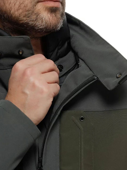 Dainese Lambrate Absοluteshell Pro Men's Motorcycle Jacket 4 Seasons Waterproof Green