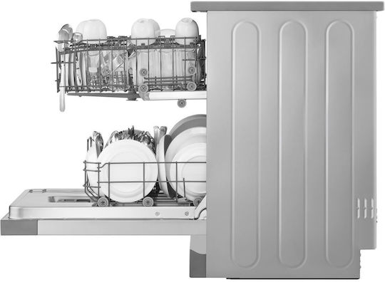 LG Freistehender Geschirrspüler für 13 Gedecke B60xH84.5cm Inox