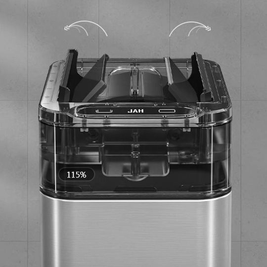 Delta Cleaning Waste Bin Silver 40L