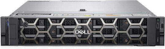 Dell Servers Poweredge R550 2U Xeon Silver 4310 12C/24T 32GB/1x480GB SSD Ri/h755 8GB/2 Psu/5 Years NBD