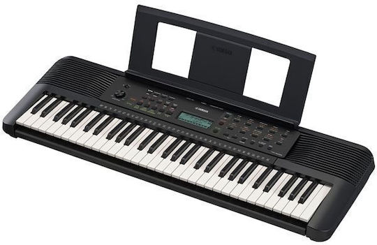 Yamaha Keyboard PSR-E283 with 61 Keys Standard Touch Black