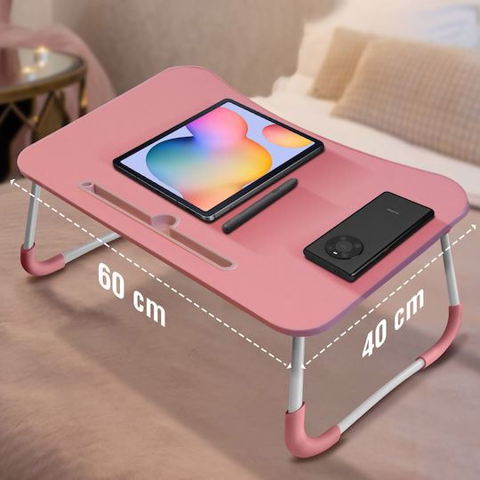 Avizar FD-2 Τραπεζάκι για Laptop έως 17" Ροζ