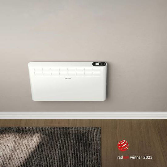 Stiebel Eltron CNS 3000 Plus LCD Convector Heater Wall 3000W with Electronic Thermostat 105x45cm White