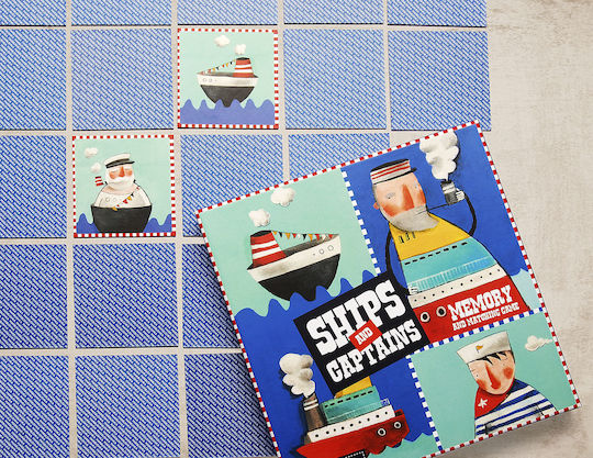 Brettspiel Ships And Captains für 2-4 Spieler 3+ Jahre (EN) Marbushka