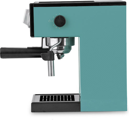Briel A1 Μηχανή Espresso 1000W Πίεσης 20bar Τιρκουάζ