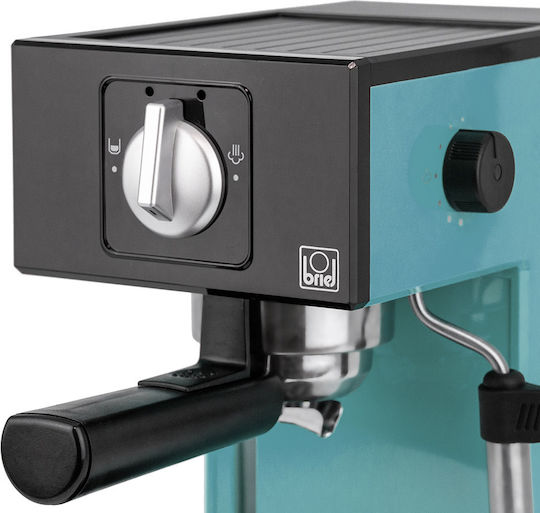 Briel A1 Μηχανή Espresso 1000W Πίεσης 20bar Τιρκουάζ