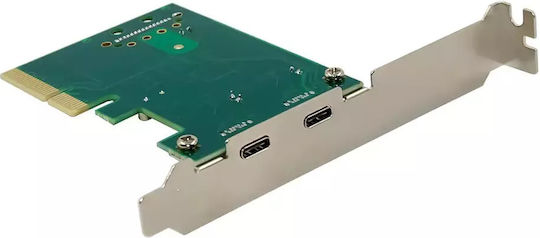Conceptronic Κάρτα PCIe σε 2 θύρες Type-C