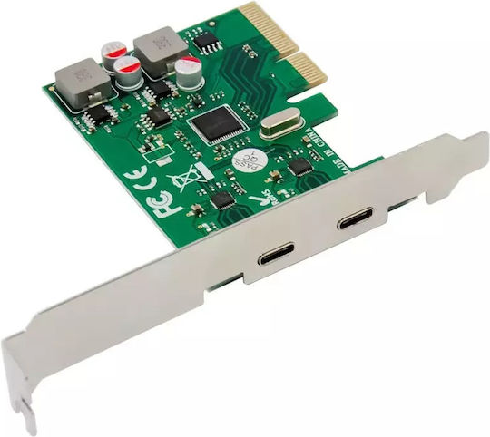 Conceptronic Κάρτα PCIe σε 2 θύρες Type-C