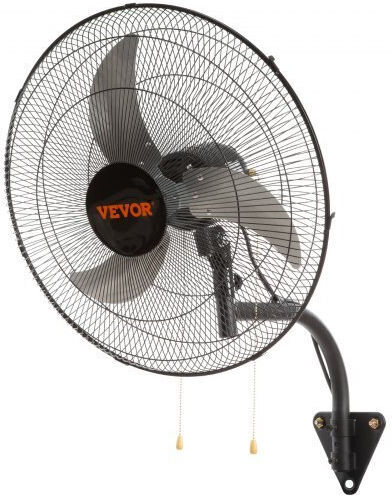 Vevor Wall Fan 70W 49cm Black